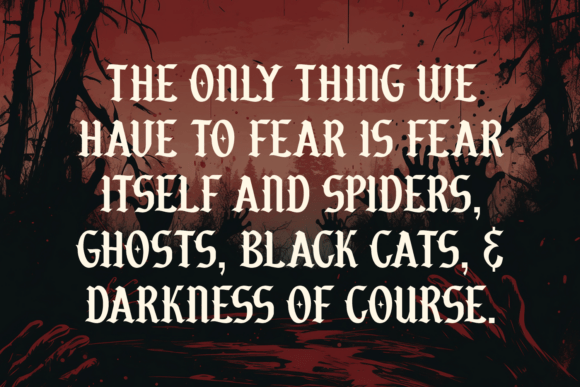 Scary Dragon Font PNG with transparent background - Preview 1