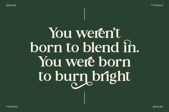 Sephine Font PNG with transparent background - Preview 2
