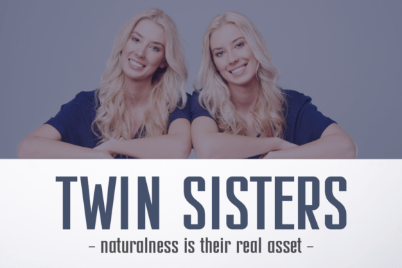 Simple Blonde Font PNG with transparent background - Preview 3