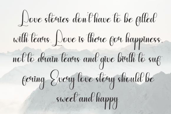 Simpleday Signature Font PNG with transparent background - Preview 5