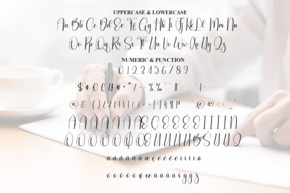 Simpleday Signature Font PNG with transparent background - Preview 6
