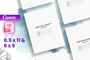 2025-2026 Anxiety Journal (KDP) Graphic by Boss Designer · Creative Fabrica