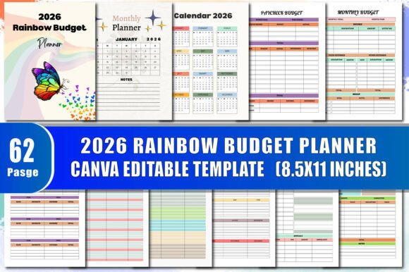 2026 RAINBOW BUDGET PLANNER