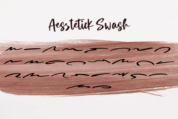 Aesstetick Font - Preview 6