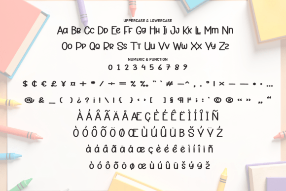 Back School Font - Preview 6