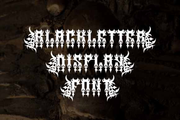 Black Hole Font - Preview 1