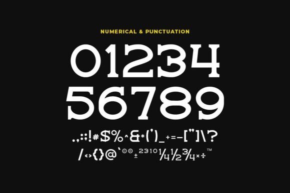 Branty Font - Preview 1