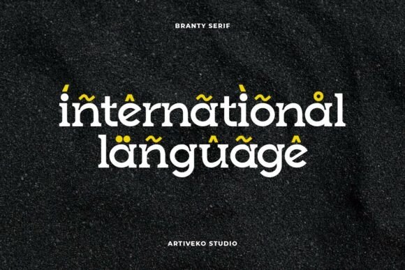 Branty Font - Preview 4