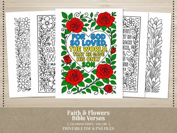 Christian Bible Verse Coloring Pages