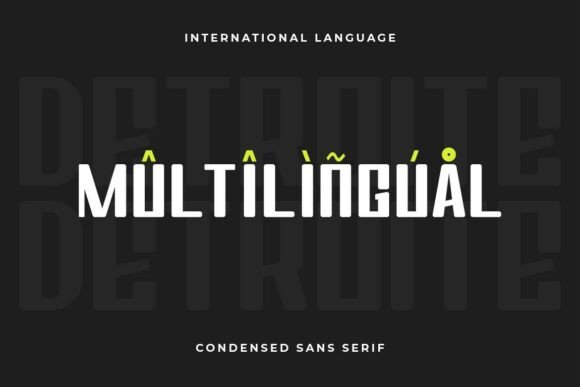 Detroite Font - Preview 4