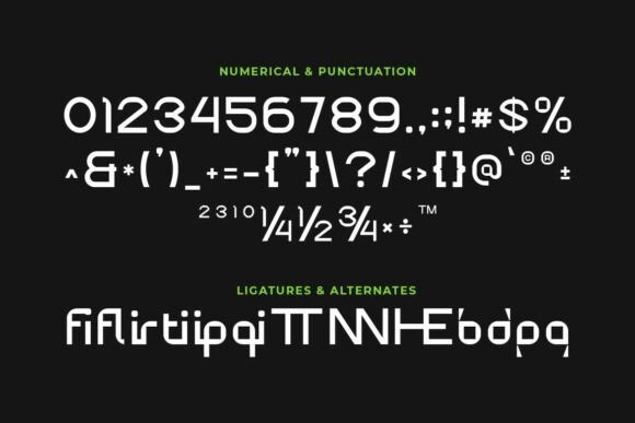 Digittal Font - Preview 2