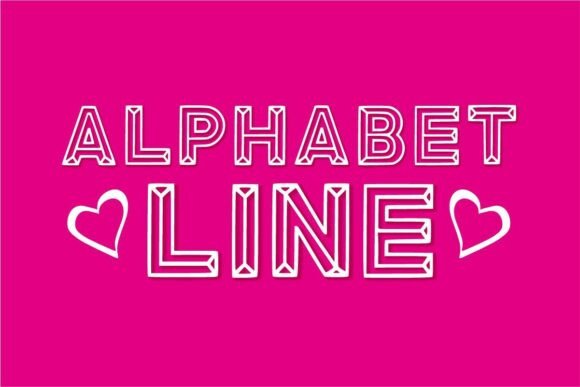 Doubleline Regular Font - Preview 1