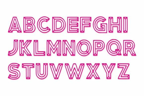 Doubleline Regular Font - Preview 2