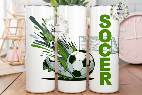 Dynamic Soccer 20oz Tumbler Wrap