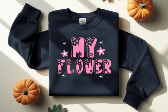 Flowerscent Regular Font PNG with transparent background - Preview 2