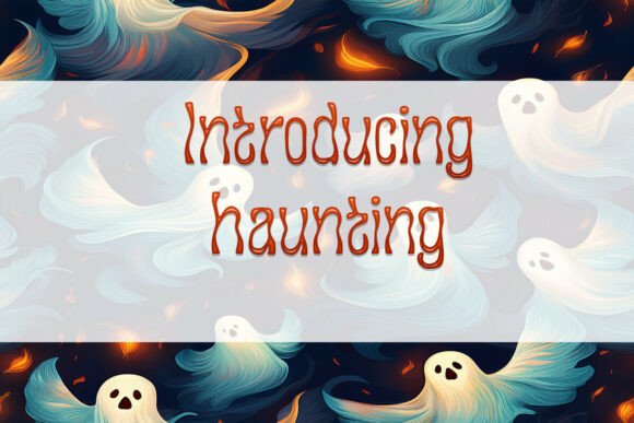 Haunting Font - Preview 1