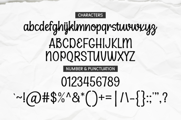 Heartscript Font - Preview 4
