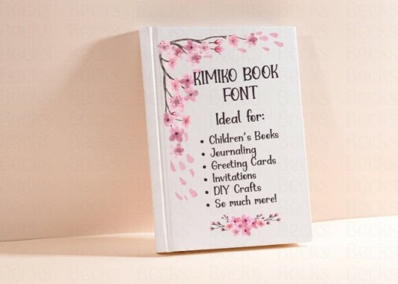 Kimiko Font PNG with transparent background - Preview 1