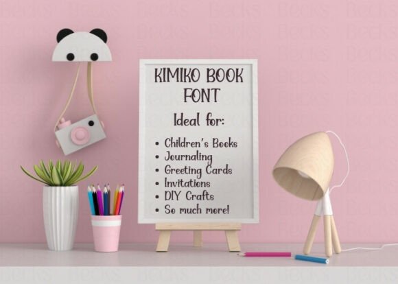 Kimiko Font PNG with transparent background - Preview 2