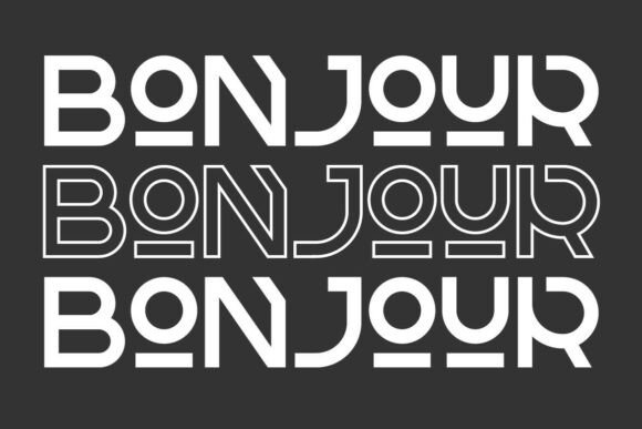 Moderva Font font preview - 6