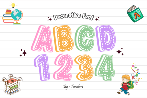 Readinghobby Regular Font PNG with transparent background - Preview 1