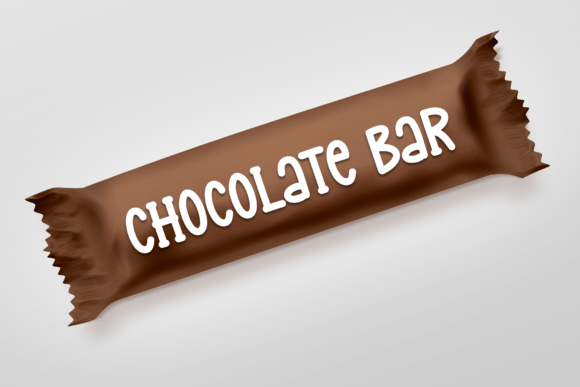 Sample Candy Font PNG with transparent background - Preview 1