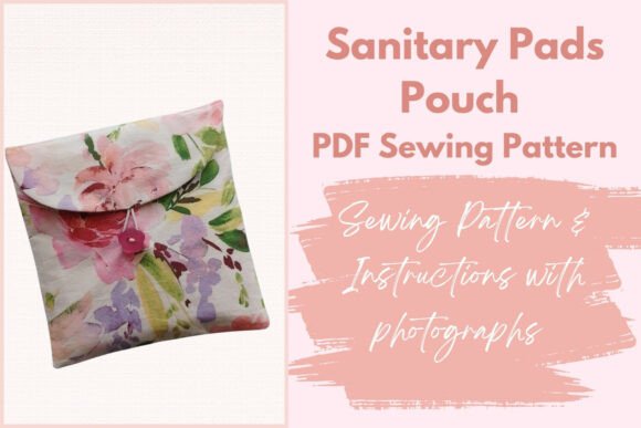 Sanitary Pads Pouch Sewing Pattern
