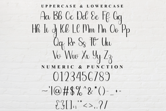 School Life Font PNG with transparent background - Preview 6