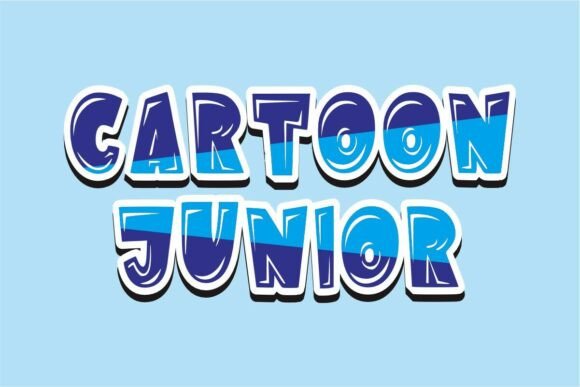 Smashjunior Regular Font PNG with transparent background - Preview 1