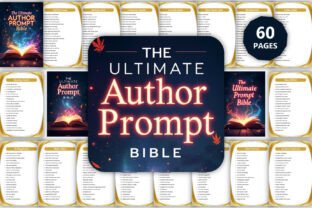 📘 the Ultimate Author Prompt Bible Grafik Von munjixpro · Creative Fabrica