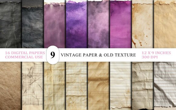 Vintage Paper & Old Texture Backgrounds
