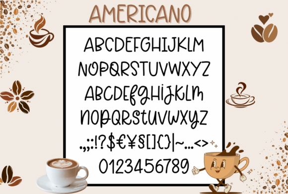 Americano Font - Preview 6
