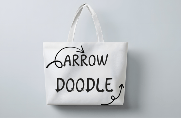 Arrow Doodle Font - Preview 4