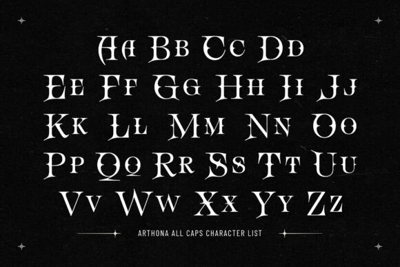 Arthona Font - Preview 1