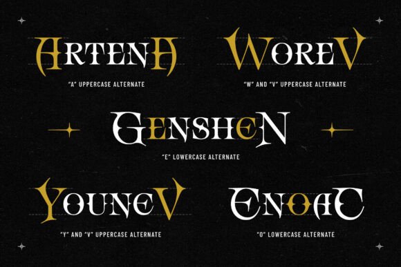 Arthona Font - Preview 5