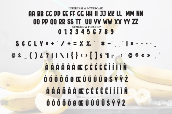 Banana Smothies Font - Preview 6