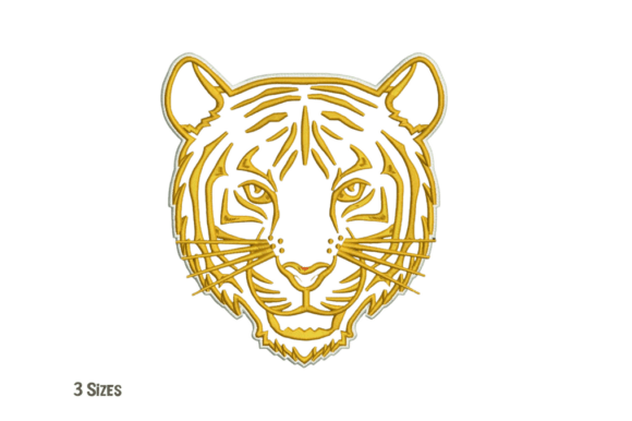 Bold Tiger Face