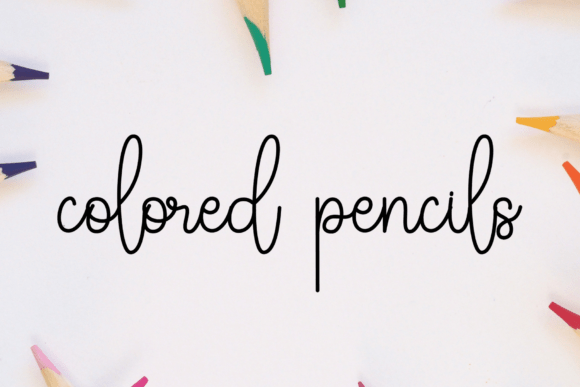 Bookmark Font - Preview 3