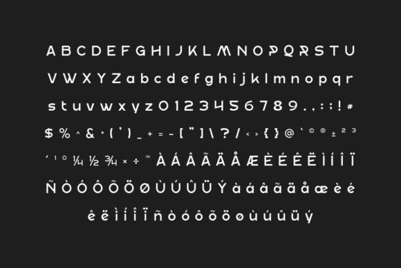 Bromten Font - Preview 1