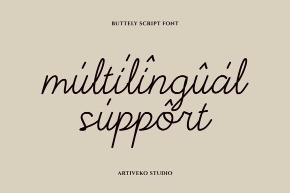 Buttely Font - Preview 2
