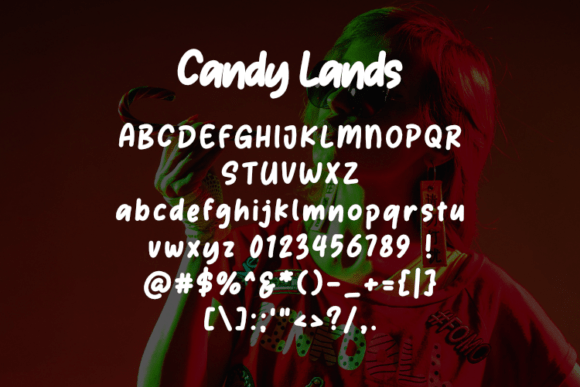 Candy Lands Font - Preview 1