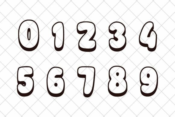 Candy Outline Font - Preview 4