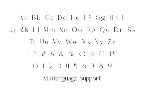 Clairevionce Font - Preview 4