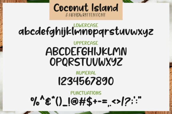 Coconut Island Font - Preview 6