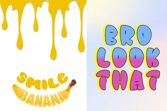 Comic Banana Font - Preview 2