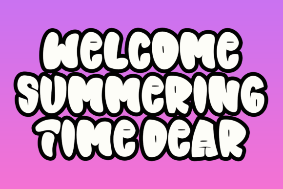 Comic Banana Font - Preview 3