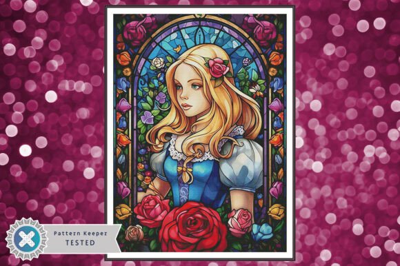 Cross Stitch Pattern PDF Alice