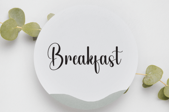 Daisy Flower Font - Preview 2