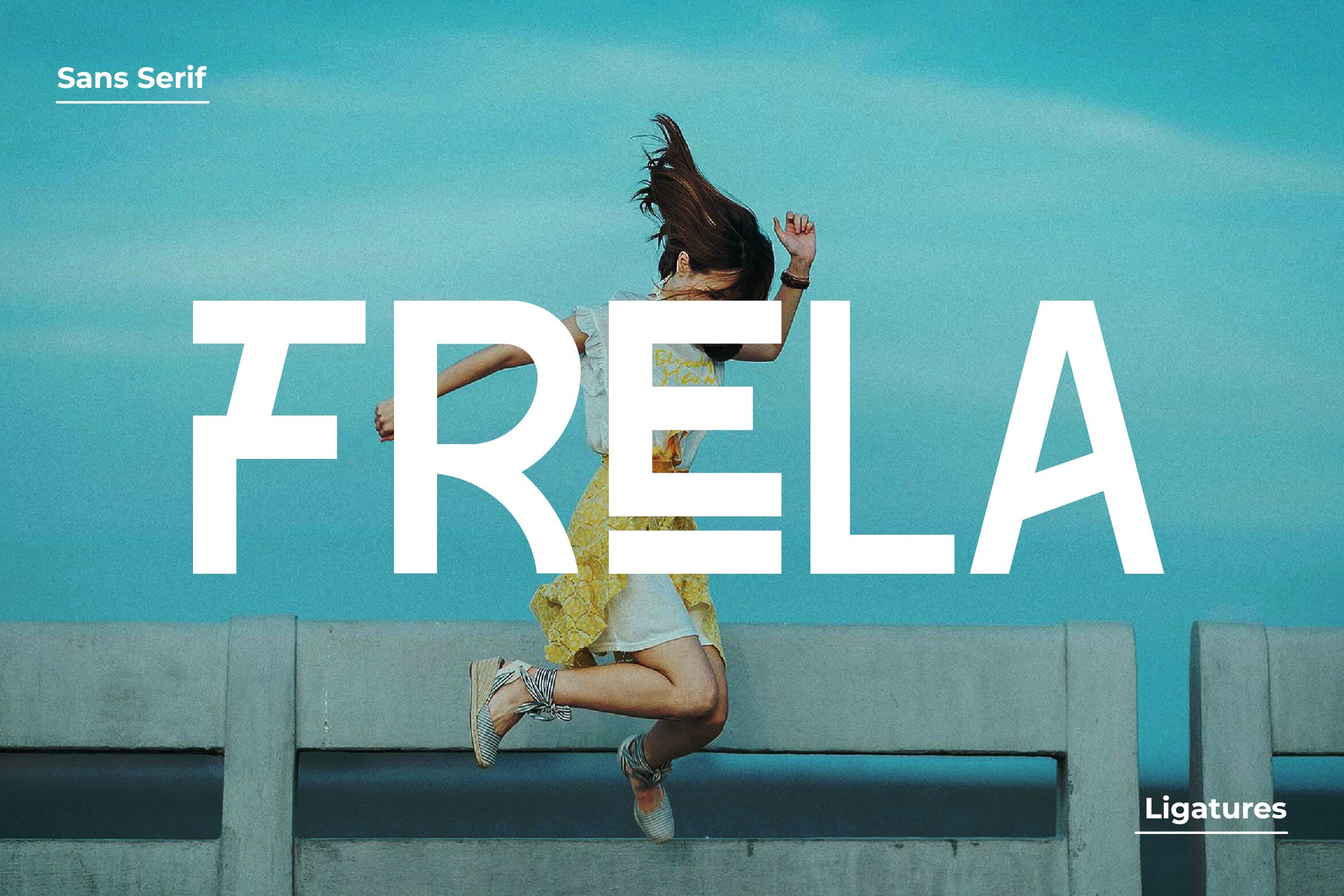 Frela font preview