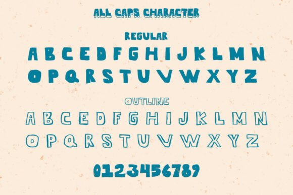 Glackzo  Font - Preview 1